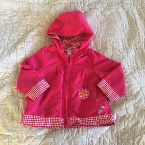 Carter’s hooded jacket pink hooded ladybug 4T